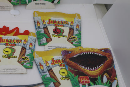 Lot 1993 McDonald's Jurassic Park Fry Box The Hatchery VERY HARD TO FIND