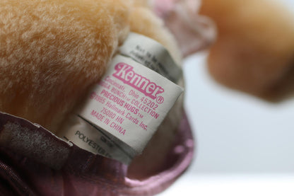 Vintage 1985 Kenner Hugga Bunch Precious Hugs Plush Doll w/ Baby Pink Hallmark