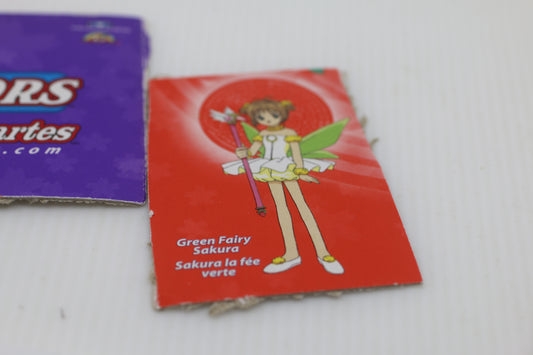 Lot 2 parts Mei Lin Fashion cardboard CLAMP MeiLin CardCaptor Sakura Kinomoto