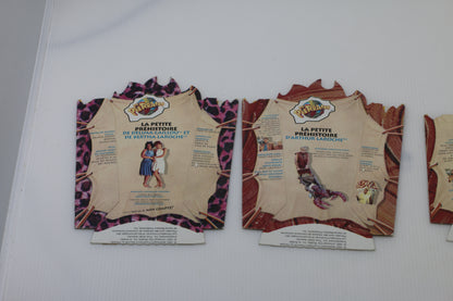 Lot 3 McDonalds Roc Donalds Flintstones French Fry Boxes 1993 *INCOMPLETE*