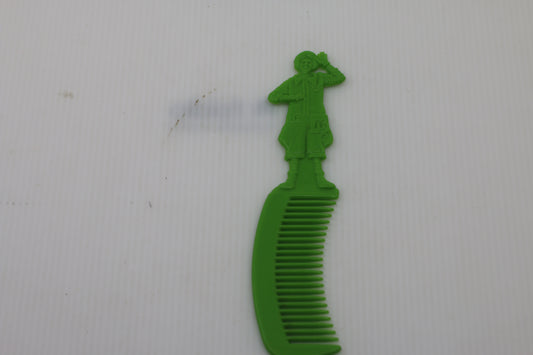 Vintage Ronald McDonald Happy Meal Green Kids Plastic Comb 6” Long Promo 1980