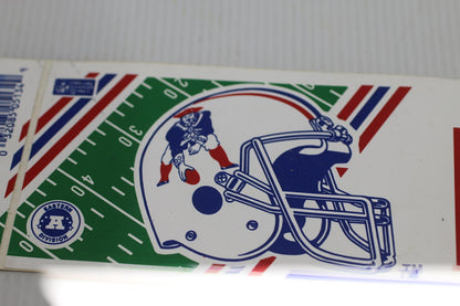 Vintage New England Patriots 12” NFL WinCraft Bumper Sticker