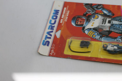 1986 Starcom Sgt Red Baker Star Wing MOC Coleco Magna Lock on card sealed new