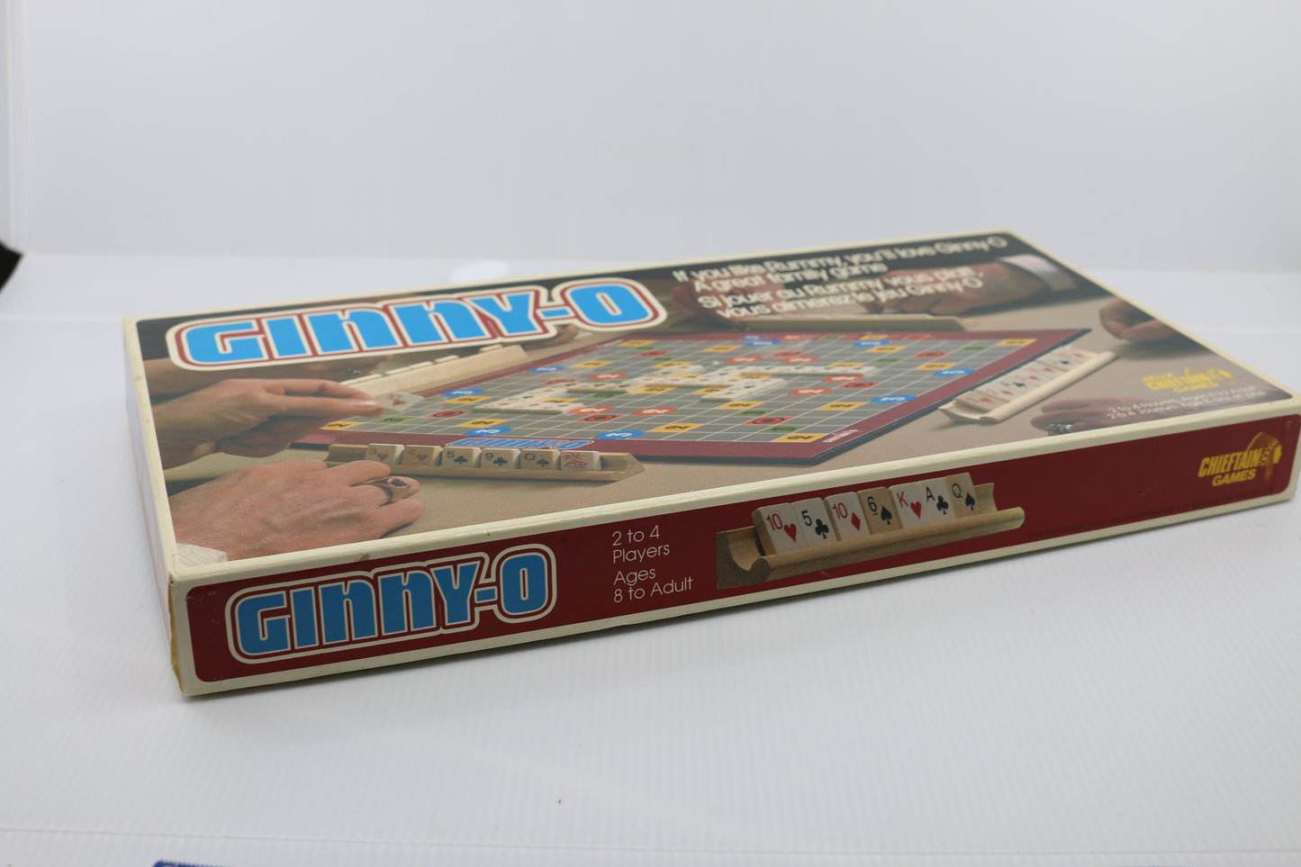 GINNY-O BOARD GAME 1978 Chieftain games COMPLETE in box French&English