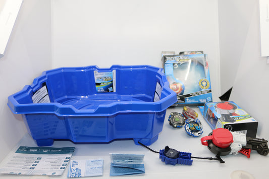 Hasbro Beyblade Burst Turbo Slingshock Stadium Beystadium Arena w/Accessories