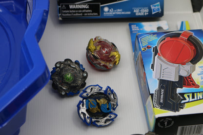 Hasbro Beyblade Burst Turbo Slingshock Stadium Beystadium Arena w/Accessories