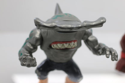 Vintage Mattel 1994 Street Sharks “Jab” Hammerhead Shark Action Figure toy