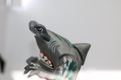 Vintage Mattel 1994 Street Sharks “Jab” Hammerhead Shark Action Figure toy