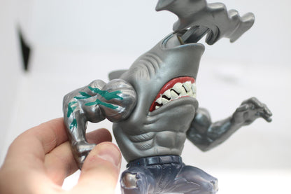 Vintage Mattel 1994 Street Sharks “Jab” Hammerhead Shark Action Figure toy