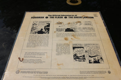 1967 THE OFFICIAL ADVENTURES OF AQUAMAN, THE FLASH, GREEN LANTERN VINYL CH-1040