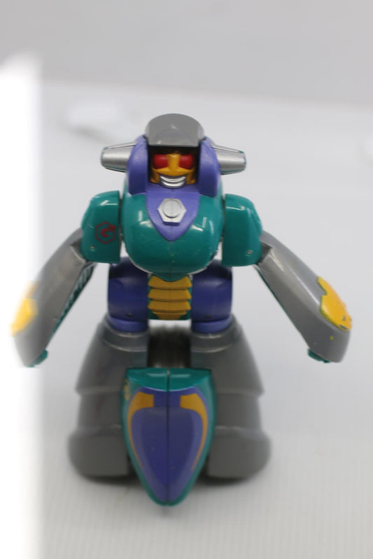 Playskool 6" Transformers Go Bots Buzzer Bot Motorcycle 2003 Toy