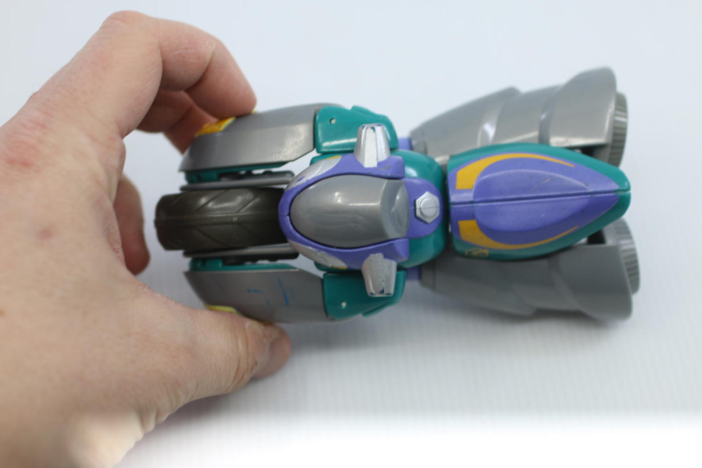 Playskool 6" Transformers Go Bots Buzzer Bot Motorcycle 2003 Toy