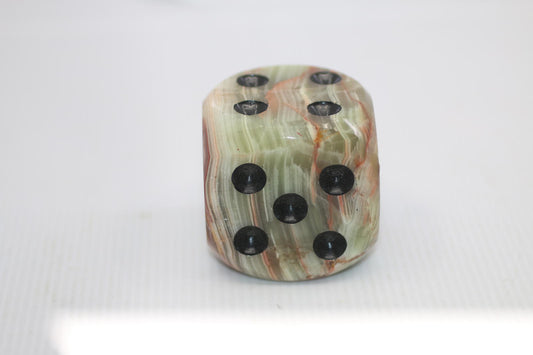 Onyx Marble Dice Office Decor Paperweight Souvenir 2.25" x 2.25" Hand Carved