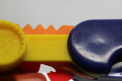 Play Doh Vintage 1987 Fun Cutter Swiss Army Knife Play Dough Multi Tool Toy Vtg
