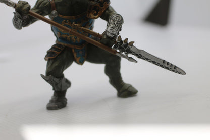 Papo Rhino Mutant Knight Warrior Action Figure Sword and Battle Axe 2007 Loose