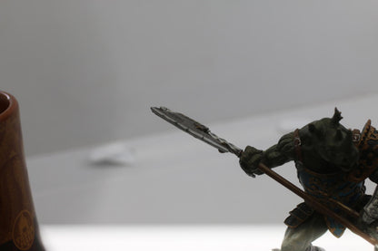 Papo Rhino Mutant Knight Warrior Action Figure Sword and Battle Axe 2007 Loose