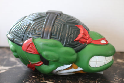 Vintage 1991 TMNT Teenage Mutant Ninja Turtles Raphael Sewer Sports Football VGC