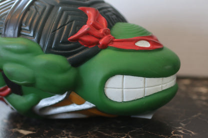 Vintage 1991 TMNT Teenage Mutant Ninja Turtles Raphael Sewer Sports Football VGC