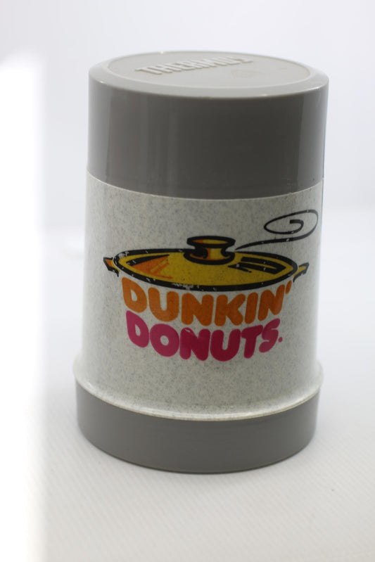 Vintage Dunkin’ Donuts Thermos 10oz Food Jar Made in Canada Scarborough Ontario