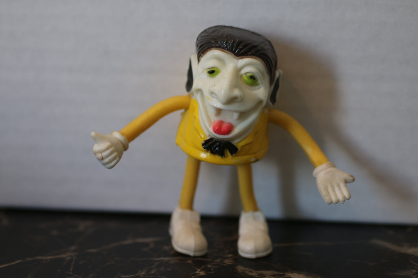 Vintage Easter Unlimited Dracula rare Toy Figure Bendable Fun World Halloween