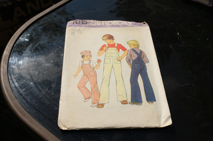 Simplicity 7015 Kids Child Toddlers 1970s Vtg Sewing Pattern Size 3 4or5 6