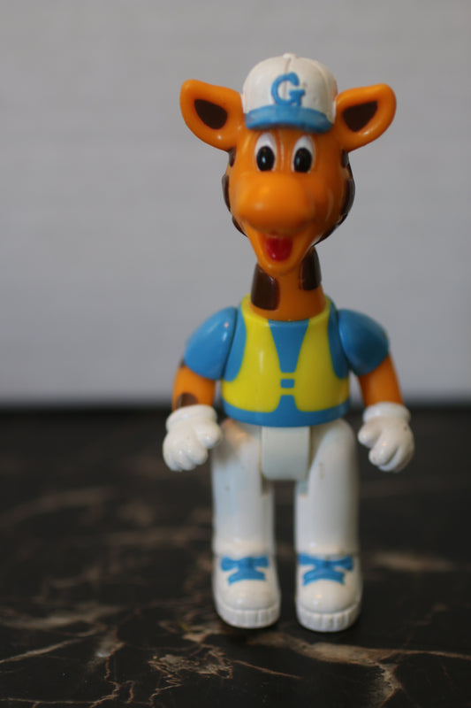 Vintage 1999 Toys R Us Geoffrey The Giraffe 3.5” Toy Baseball TRU figure