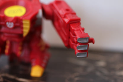 RARE Bakugan Pyrus Doomtronic Battle Suit action figure toy Spin Master