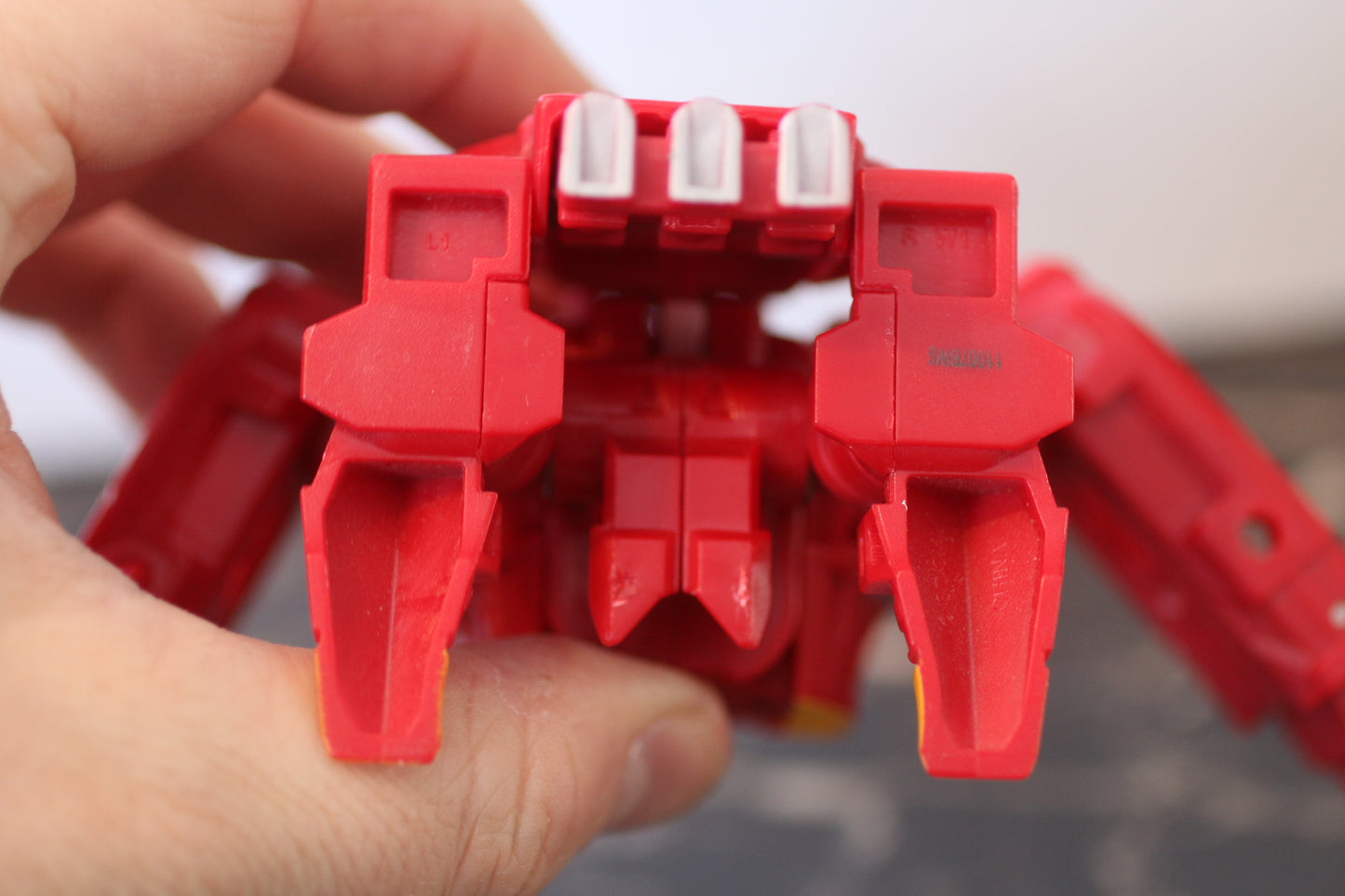 RARE Bakugan Pyrus Doomtronic Battle Suit action figure toy Spin Master