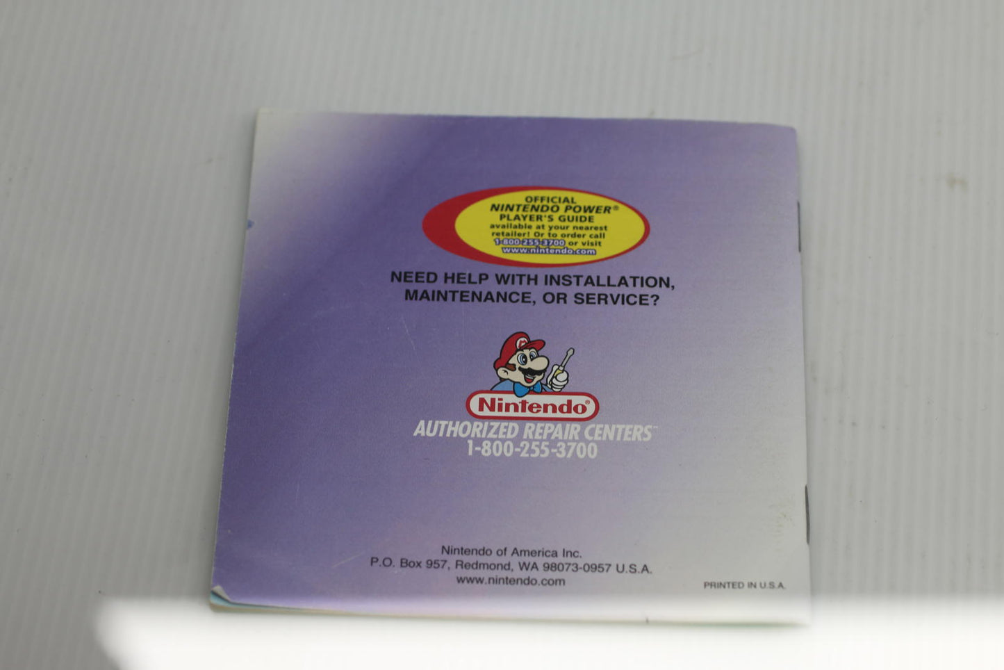 Pokemon Crystal Version Trainer's Guide Original Game Boy Color Manual no game