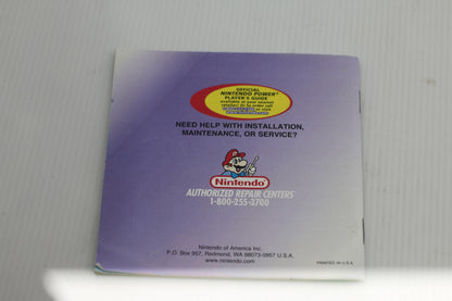 Pokemon Crystal Version Trainer's Guide Original Game Boy Color Manual no game