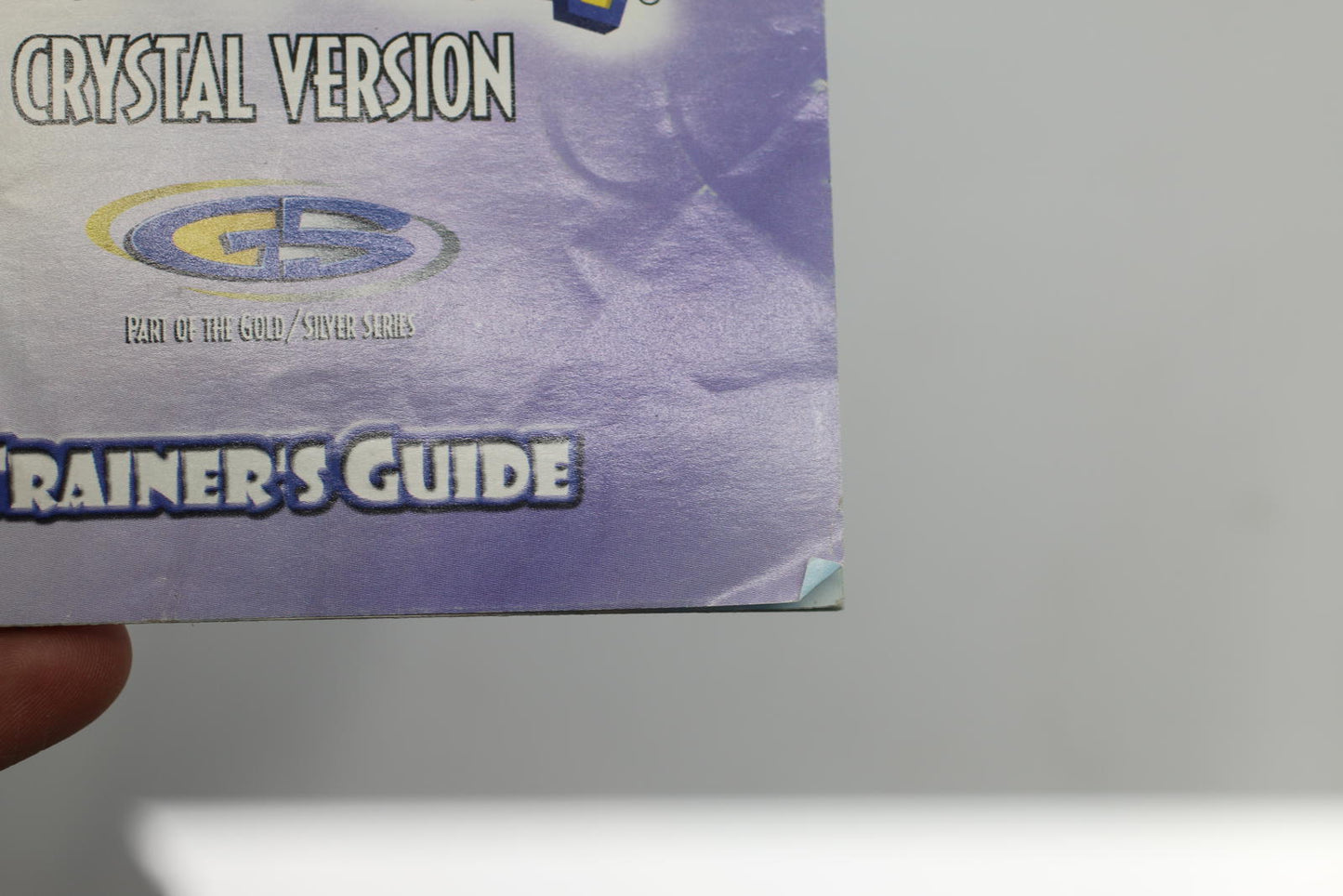 Pokemon Crystal Version Trainer's Guide Original Game Boy Color Manual no game