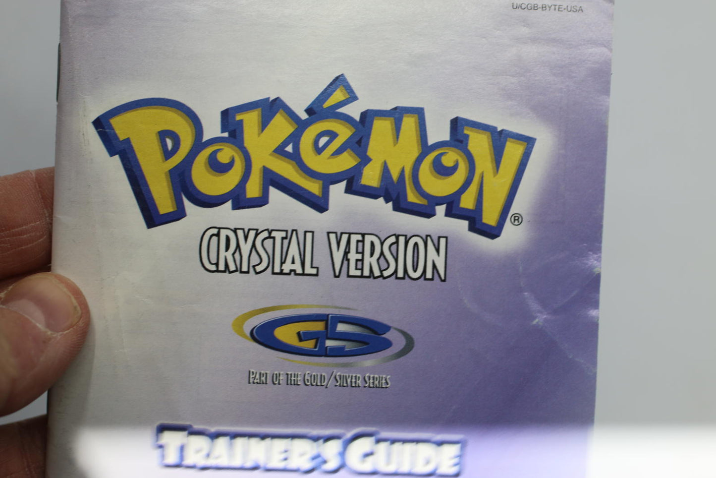 Pokemon Crystal Version Trainer's Guide Original Game Boy Color Manual no game