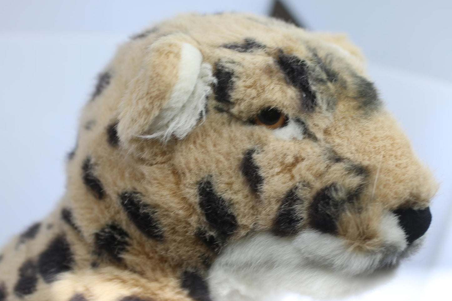 Vintage 1989 Applause WWF Wildlife Cheetah Large Cat Plush Stuffed Animal RARE