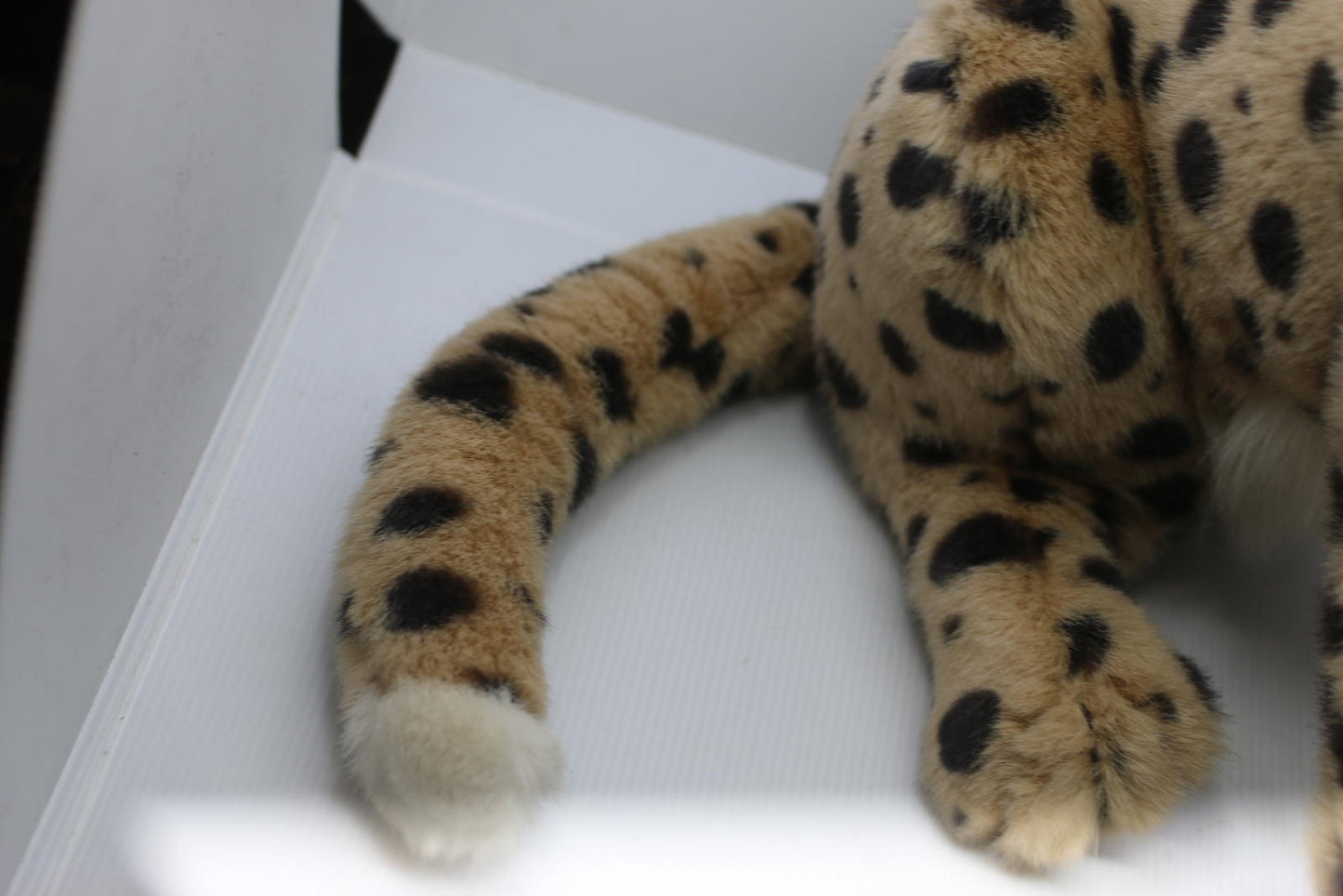 Vintage 1989 Applause WWF Wildlife Cheetah Large Cat Plush Stuffed Animal RARE