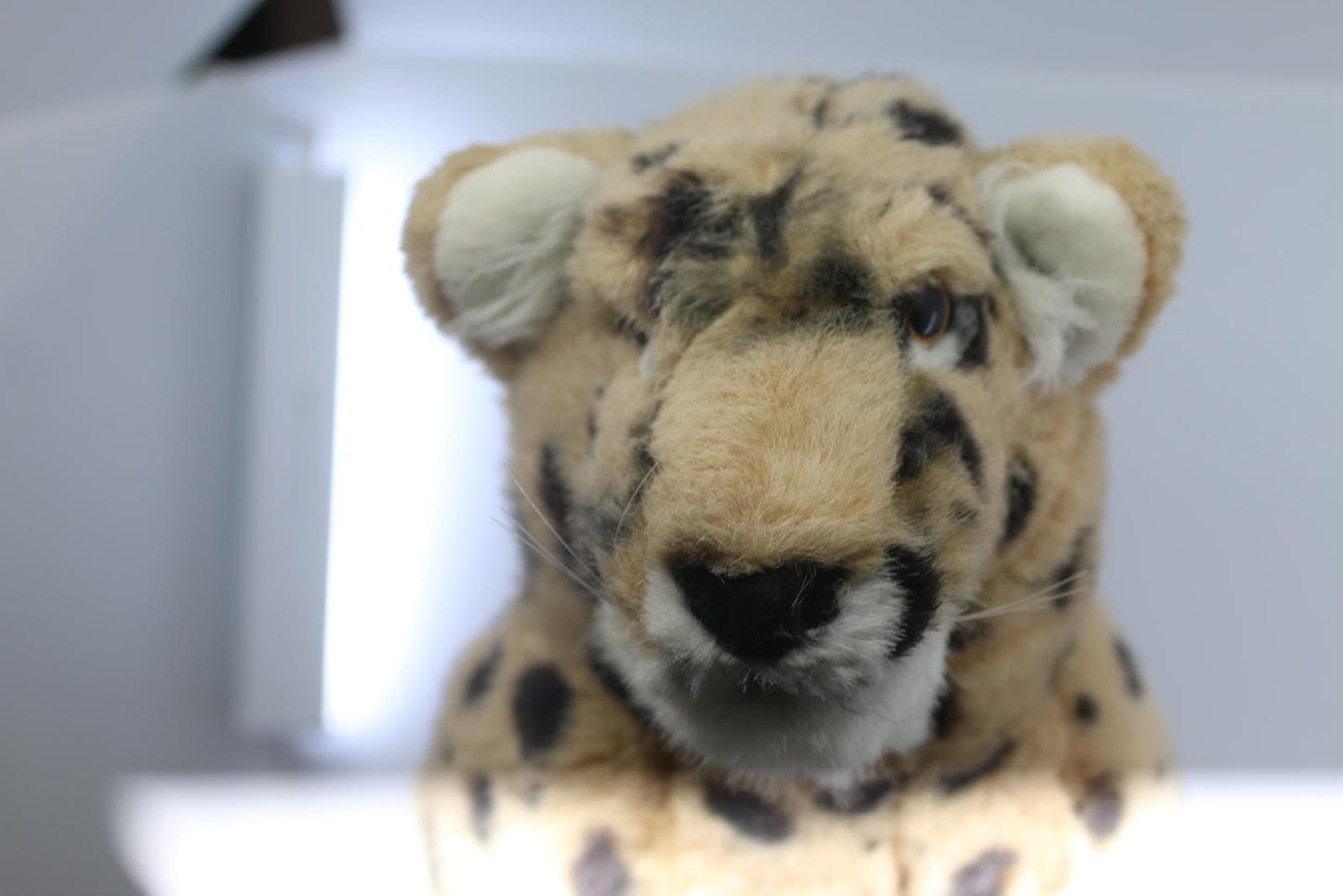 Vintage 1989 Applause WWF Wildlife Cheetah Large Cat Plush Stuffed Animal RARE