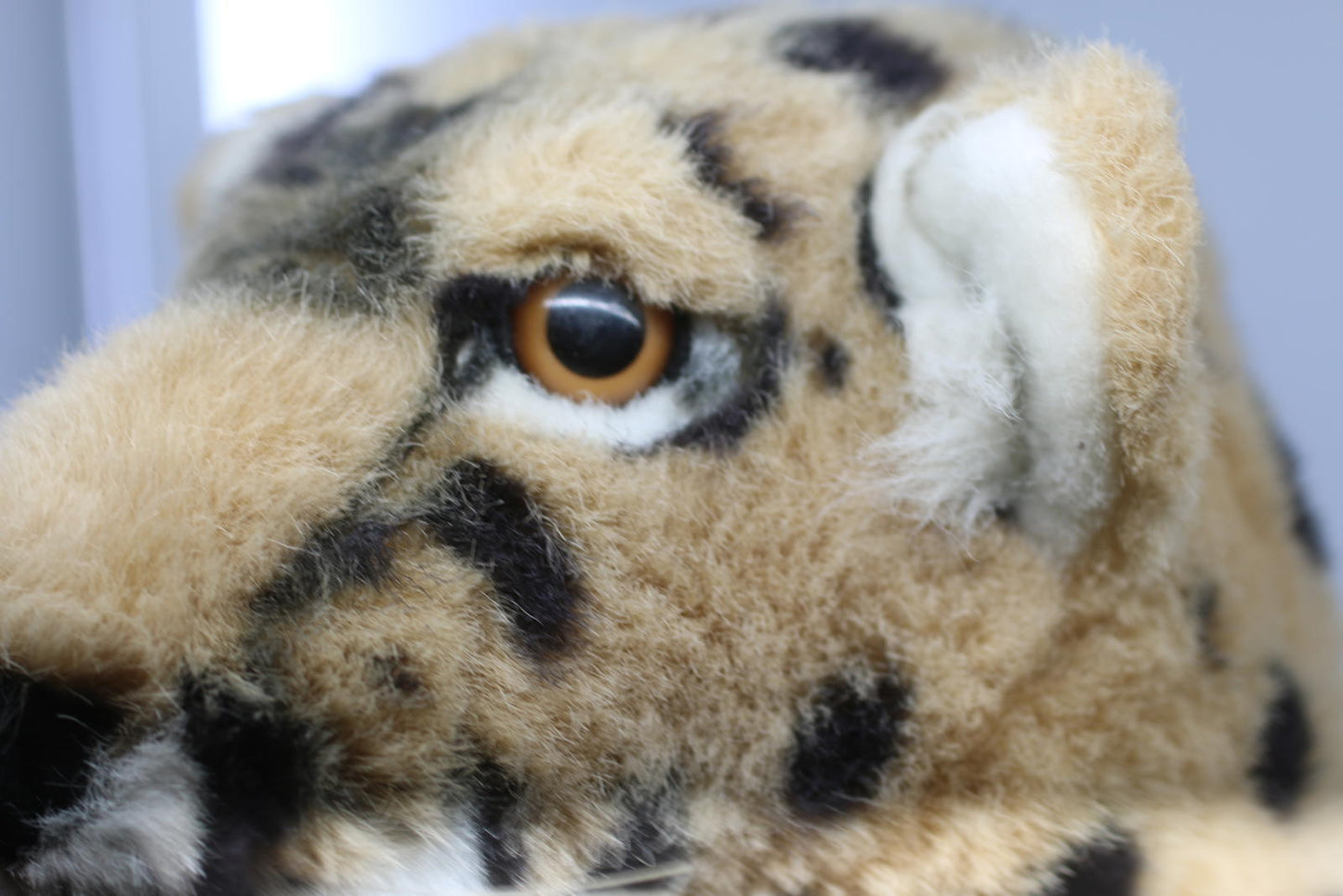 Vintage 1989 Applause WWF Wildlife Cheetah Large Cat Plush Stuffed Animal RARE
