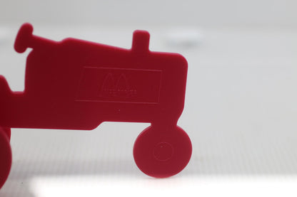 Vtg McDonald's Happy Meal Buildable Red Tractor Toy 90s Plastic Puzzle Assembly