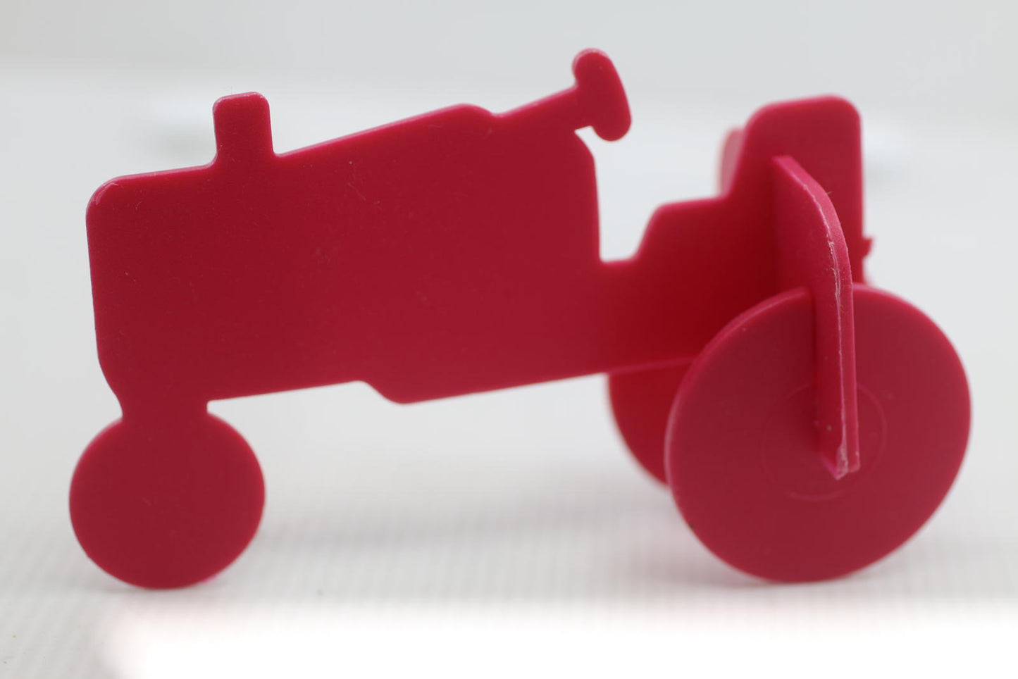 Vtg McDonald's Happy Meal Buildable Red Tractor Toy 90s Plastic Puzzle Assembly