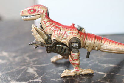 TRANSFORMERS BEAST WARS HEROIC MAXIMAL DINOBOT DELUXE FIGURE 1999 VELOCIRAPTOR