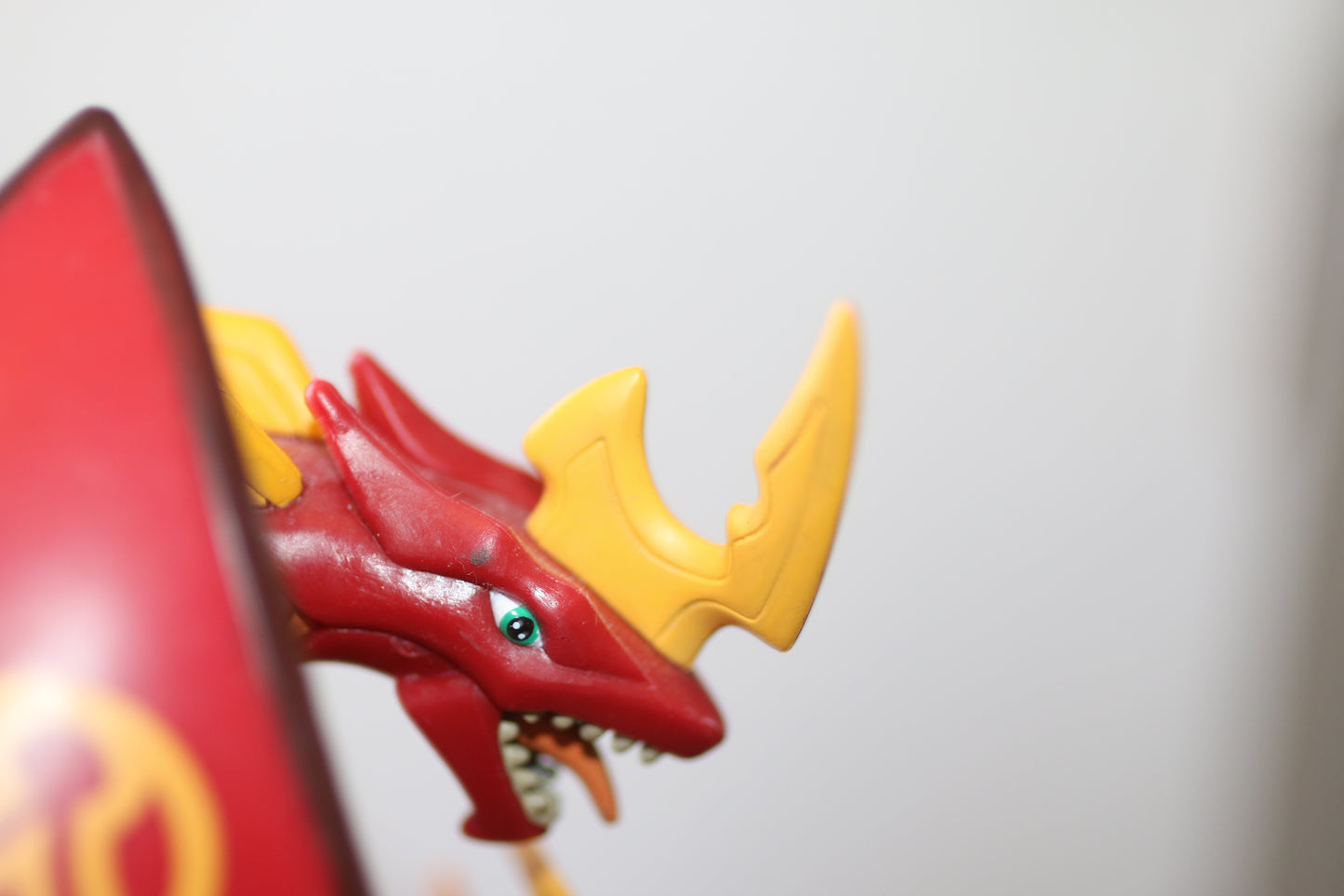 Bakugan Dragonoid 9" Action Figure Statue Fire Base Red 2009 Spin Master RARE