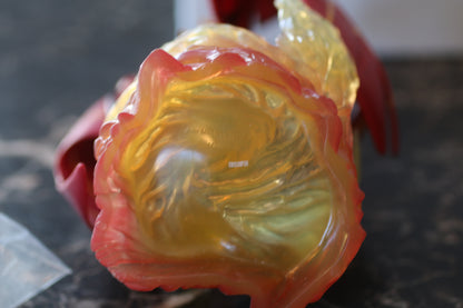 Bakugan Dragonoid 9" Action Figure Statue Fire Base Red 2009 Spin Master RARE