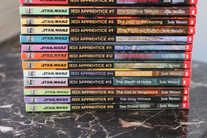 Star Wars Jedi Apprentice Book Series by Jude Watson - Complete Set #2 to #18