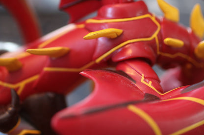 Bakugan Dragonoid 9" Action Figure Statue Fire Base Red 2009 Spin Master RARE