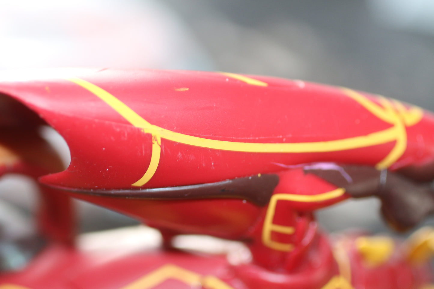 Bakugan Dragonoid 9" Action Figure Statue Fire Base Red 2009 Spin Master RARE