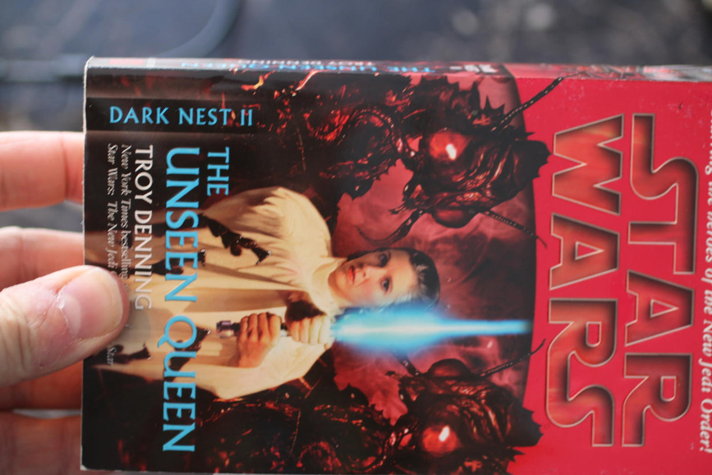 Star Wars: The Unseen Queen by Troy Denning - Dark Nest II Paperback Book