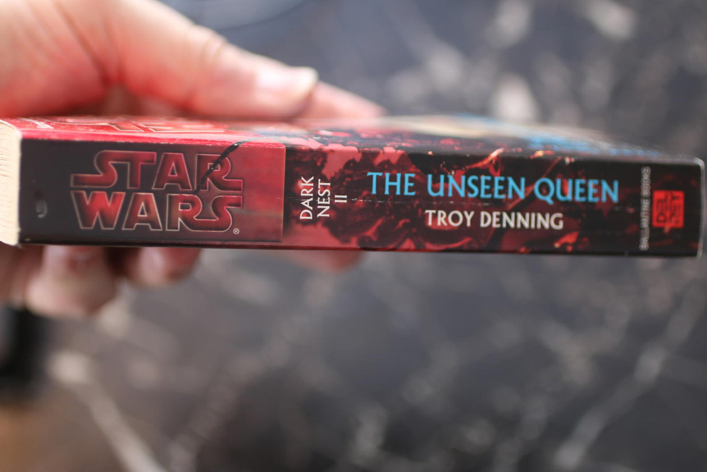 Star Wars: The Unseen Queen by Troy Denning - Dark Nest II Paperback Book