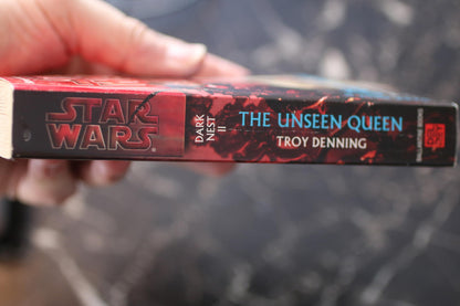 Star Wars: The Unseen Queen by Troy Denning - Dark Nest II Paperback Book