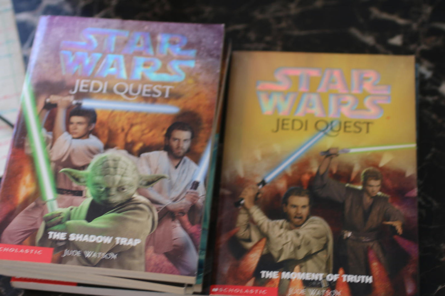 Star Wars Jedi Quest Book Set by Jude Watson - Series set 1 to 8 Books lot VTG