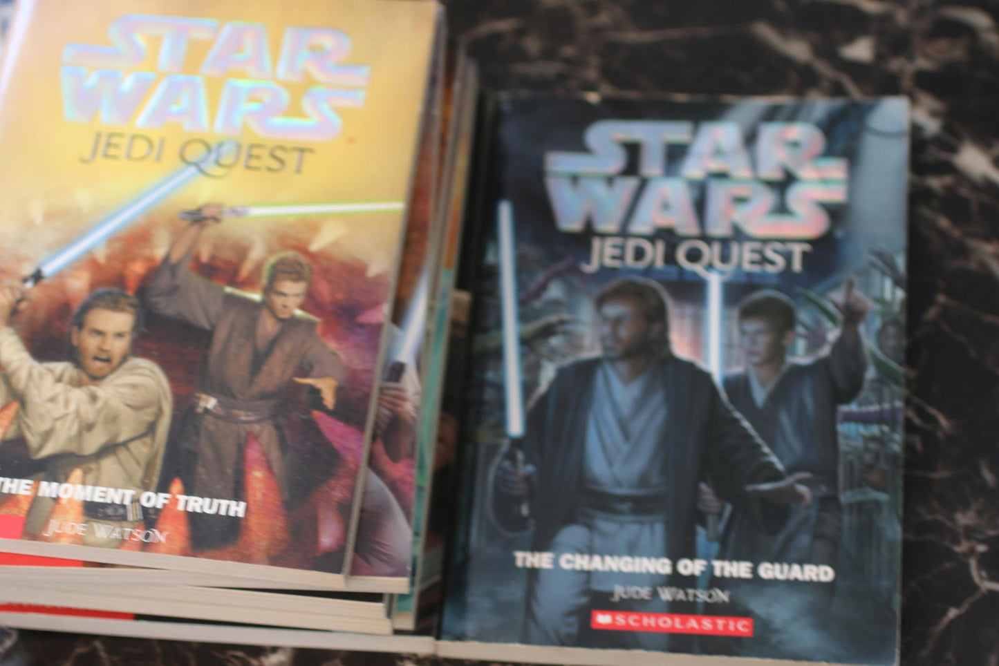 Star Wars Jedi Quest Book Set by Jude Watson - Series set 1 to 8 Books lot VTG