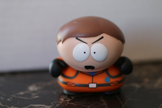 Kidrobot South Park Many Faces of Eric Cartman Hippie Exterminator Figure
